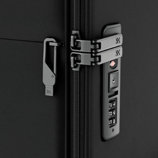 Rollink Futo Carry On Suitcases Lock